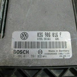03G906016F CENTRALINA MOTORE VW SKODA OCTAVIA 2.0 TDI 140CV BKD BOSCH 0281011391