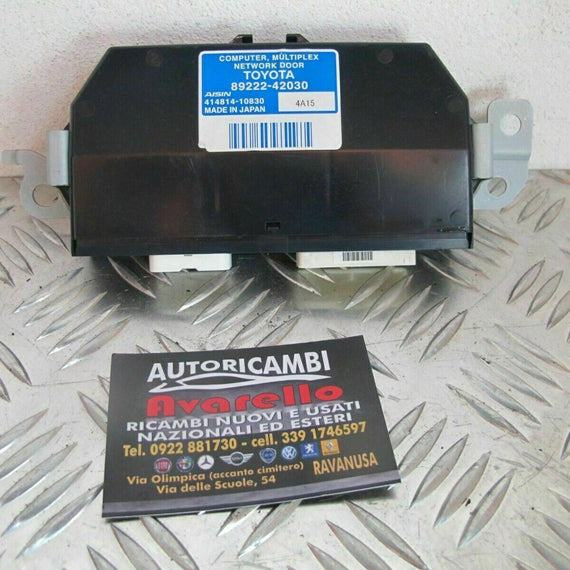 8922242030 CENTRALINA MODULO ELETTRONICO PORTA TOYOTA RAV 4